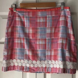 Vineyard Vines Plaid Skirt